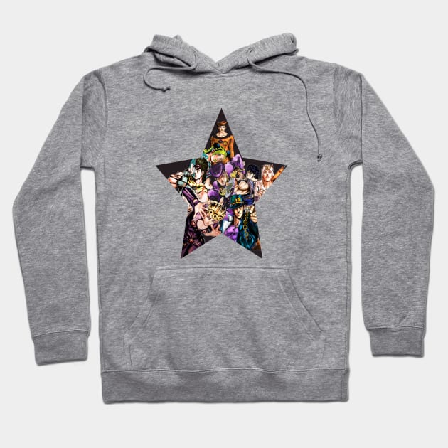 Jojo's Bizarre adventure Hoodie by Saitama67